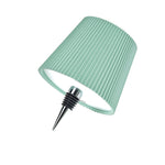 lampe table led rechargeable couleurs tactile gradation continue étiquette tissu plissé moderne minimaliste adhésif