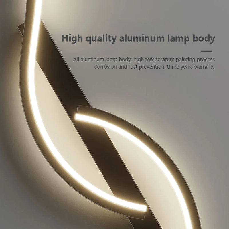 Applique murale LED avec abat-jour gris dans un intérieur contemporain