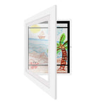 cadre photo bois moderne transparent adhésif a3 a4 8.5x11inch blanc noir instructions