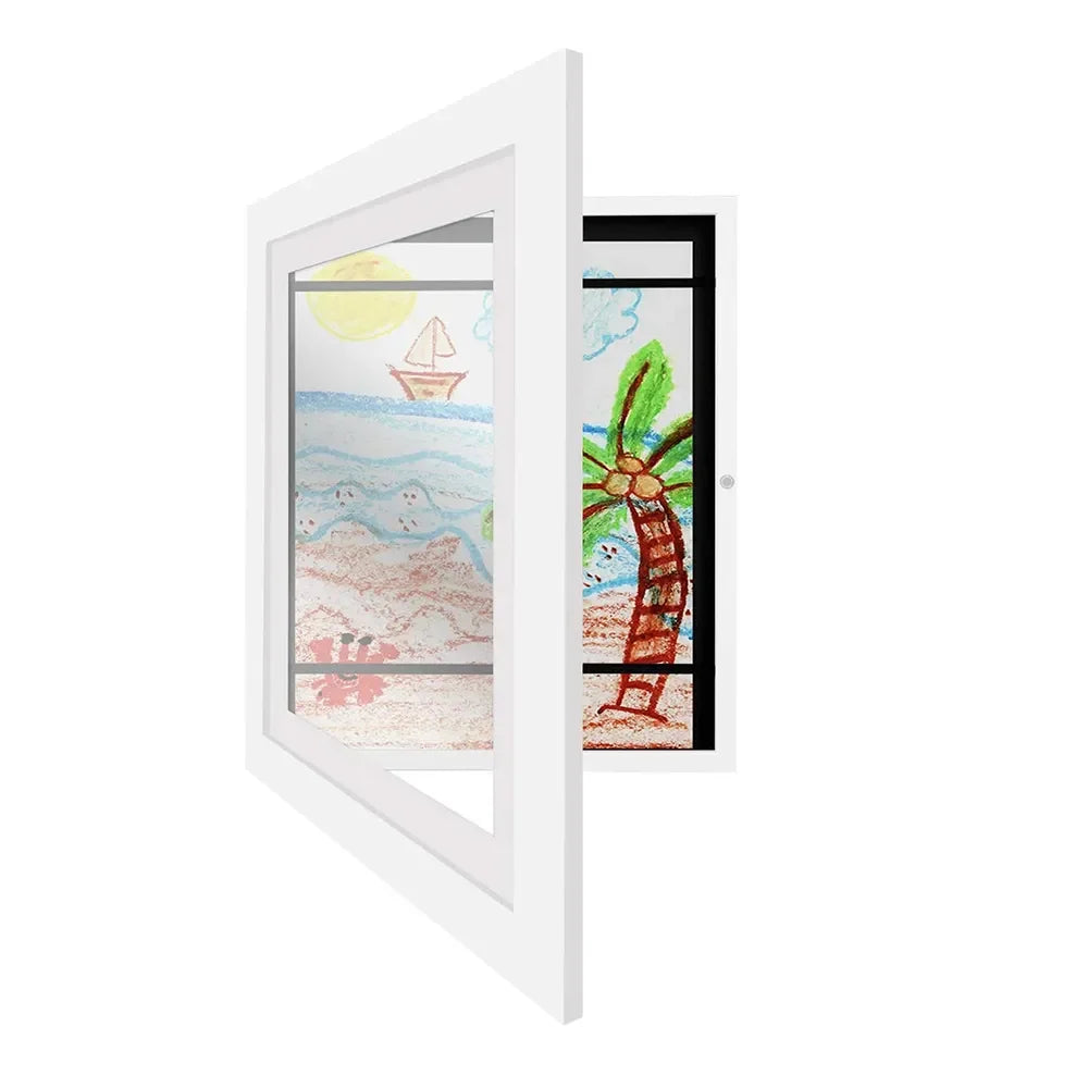 cadre photo bois moderne transparent adhésif a3 a4 8.5x11inch blanc noir instructions
