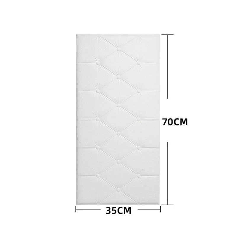 panneau tête lit moderne adhésif blanc rose clair bleu clair tufté diamant anti moissure