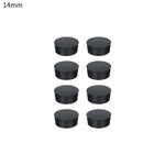 bouchons trou noirs plastique adhésifs pratiques pièces round variées dimensions
