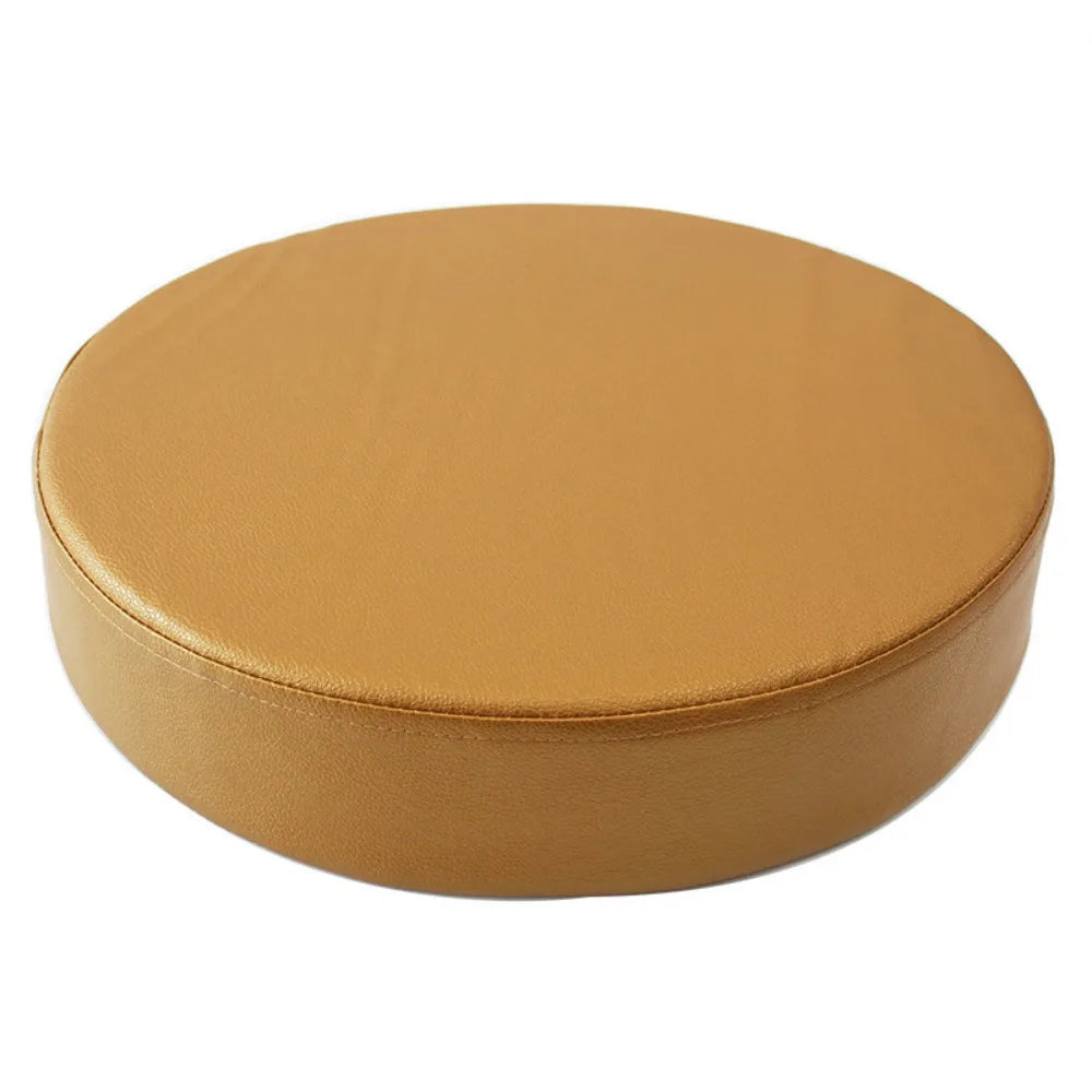 coussin rond uni imperméable mousse pe tissu moderne couleur bleu foncé rouge vert beige