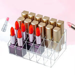 présentoir maquillage boîtes transparentes moderne 36 compartiments acrylique rechargeable