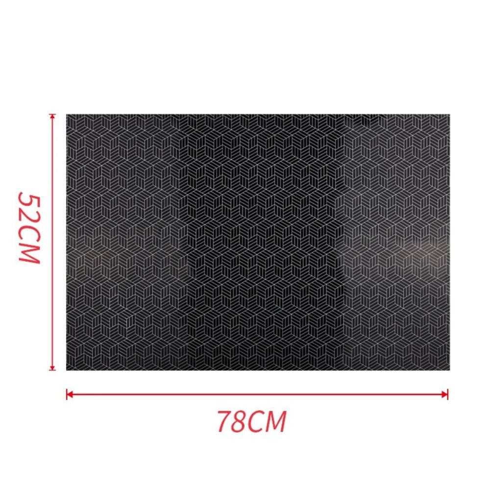 tapis cuisine antidérapants résistants chaleur facile nettoyer moderne noir gris clair