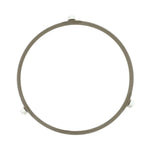 anneau plateau micro onde gris classique clips support robuste rotation facile replacement