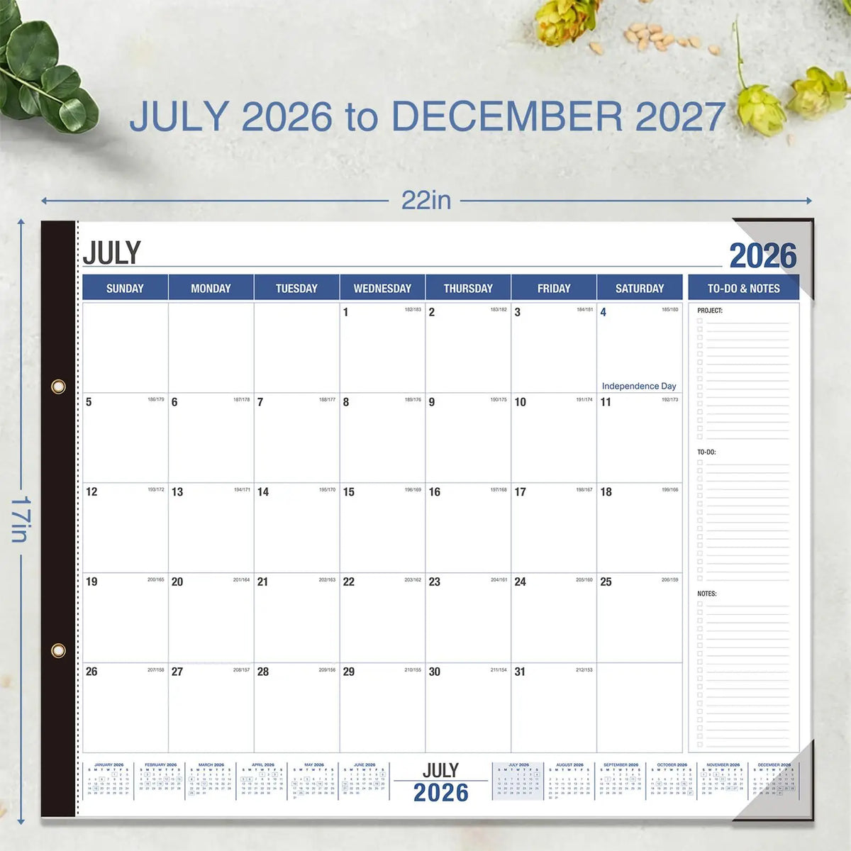 calendrier mural blanc moderne maison organisation temps gestion quotidien hebdomadaire mensuel