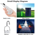 ampoule led solaire rechargeable usb blanc moderne ip55 étanche télécommande
