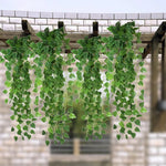 guirlande artificielle feuilles lierre vert décoration jardin intérieur fête mariage extérieur plante vigne