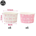 rideau frisé rose blanc arcs festif mariage anniversaire révélation sexe translucent clips