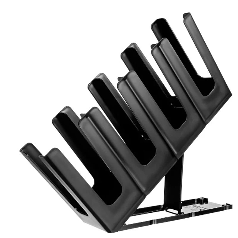 porte couteaux moderne noir sans suspension autonome plat lisse opaques