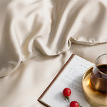 drap lit uni beige clair soie 100 housses oreillers plat taies lit chambre qualité