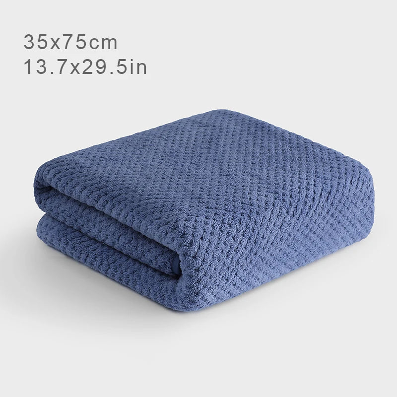 serviettes bain coton microfibre rapide séchage blanc rose gris bleu moderne