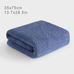 serviettes bain coton microfibre rapide séchage blanc rose gris bleu moderne