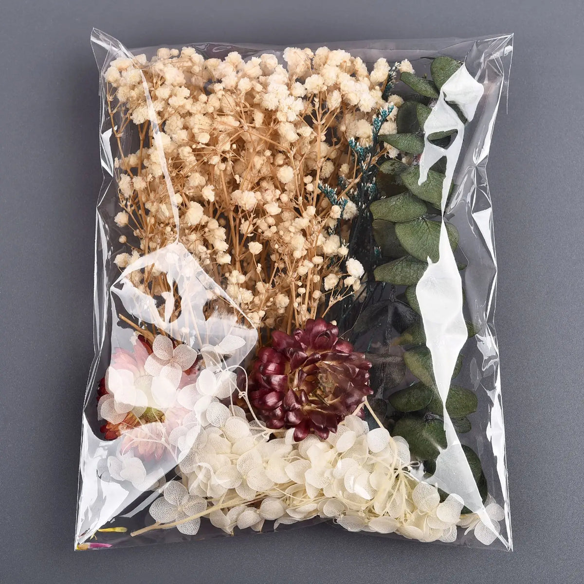 fleurs séchées variées naturelles décoration diy résine bijoux artisanat nail art