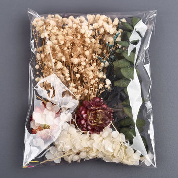 fleurs séchées variées naturelles décoration diy résine bijoux artisanat nail art