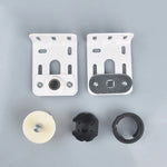 rideau motorisé pièces tête queue tube adaptateur vis blanc noir beige