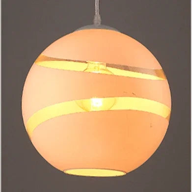 Suspension lumineuse moderne rayures cuivre noir ampoule câble chambre étude hallhôtel