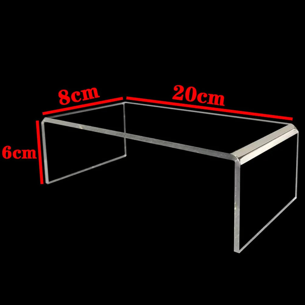 présentoir transparent moderne alimentaire multi niveaux acrylique sans motif organisation espace cuisine desserts gọn/vnd