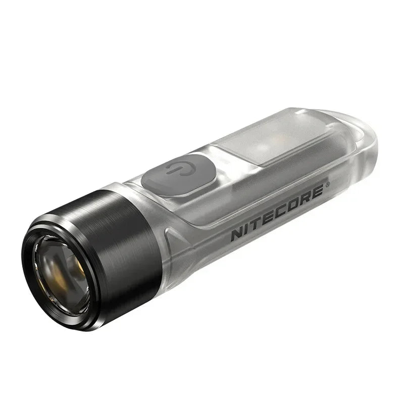 lampe torche rechargeable led uv intense extérieure 300 lumens moderne compact noire verte bleue