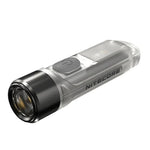 lampe torche rechargeable led uv intense extérieure 300 lumens moderne compact noire verte bleue