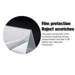 étagères transparentes modernes supports racks stockage protection film transparentes