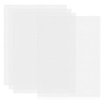 feuilles toile maille plastique blanches 10x13 pouces broderie tricot crochet 7ct régulières précises