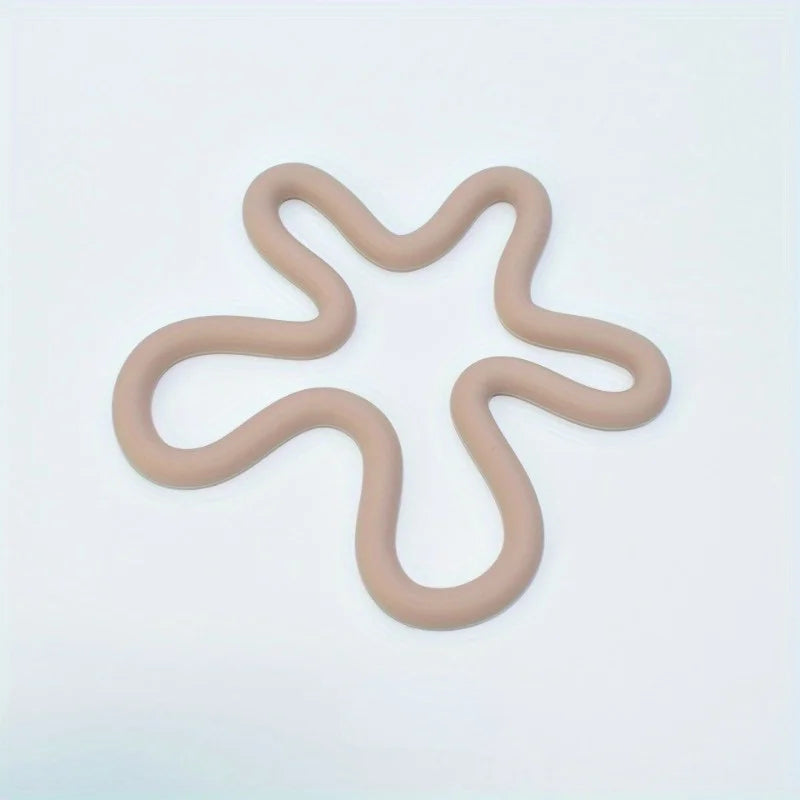 support livre étoile moderne silicone noir blanc gris rose pâle