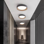 plafonnier led moderne couleur bois blanc chambre cuisine interrupteur bouton lumière changeante