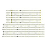 ruban led blanc moderne 12 pieces opaques certification v5du bande télévision
