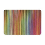 tapis sol moderne multicolore rayures antidérapant résistant décoloration entrée bain extérieur 30x50cm 40x60cm