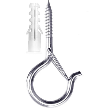 boucles suspension vis fixations noires blanches dorées argentées modernes fonctionnelles