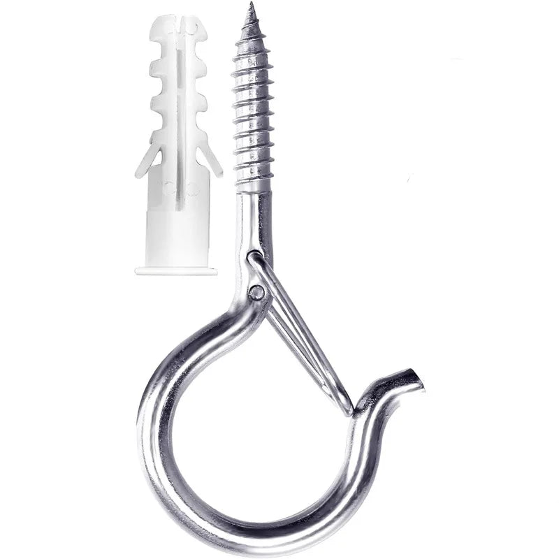 boucles suspension vis fixations noires blanches dorées argentées modernes fonctionnelles