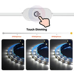 ruban led blanc blanc chaud moderne adhésif 5v 2700k 10000k 60leds/m 50000heures usb led