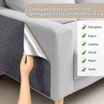 tapis gratter chat adhésif protection meuble canapé gris texture tissée moderne murale grande taille