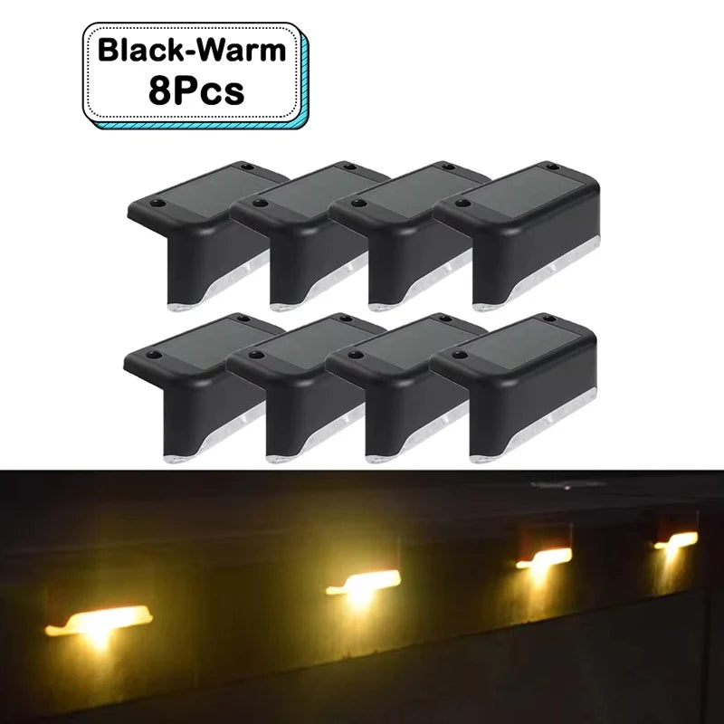 lampe solaire extérieure led noir moderne étanche autonome vis fixations jardin patio