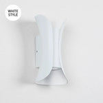 applique murale led aluminium noir or moderne jardin veranda interieur