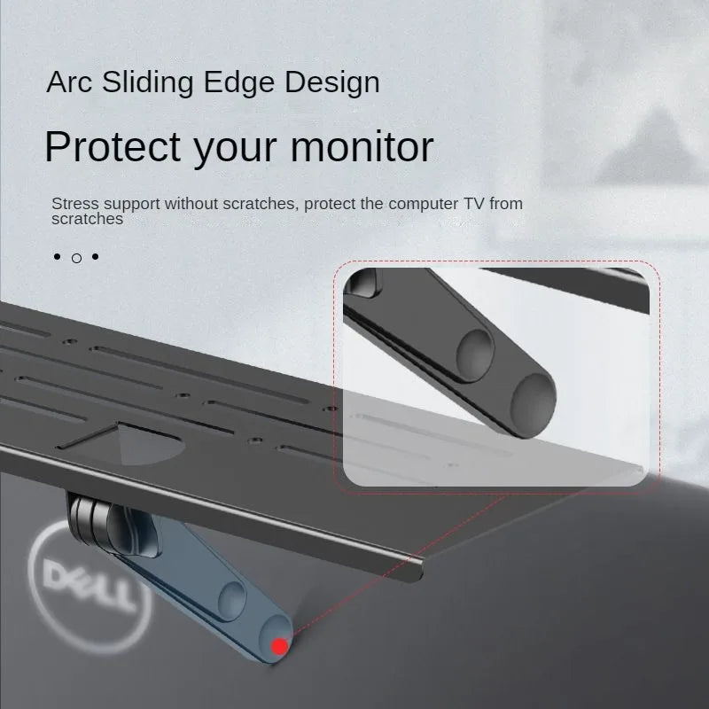 support mural multifonctionnel réglable acier noir moderne clips inclusion plaque protection