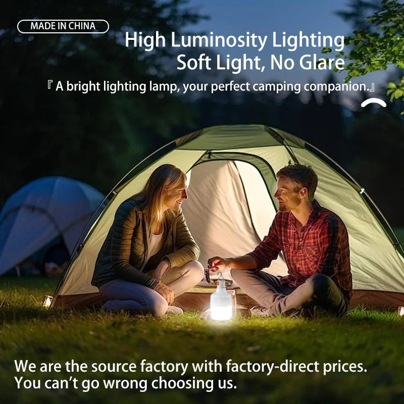 ampoule led rechargeable blanc ridge moderne crochet camping travail lecture