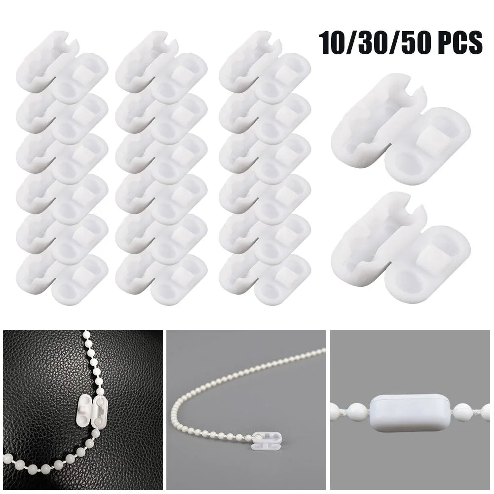 clips chaîne blancs accessoire store rideau roulant moderne fixations plastique intérieur fenêtre cửa hàng