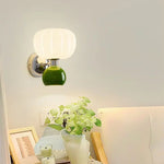 lampe murale moderne blanc beige vert matériau fer murale éclairage quotidien nordique 249 2000