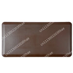 tapis sol marron foncé moderne anti fatigue imperméable uni salon chambre bain