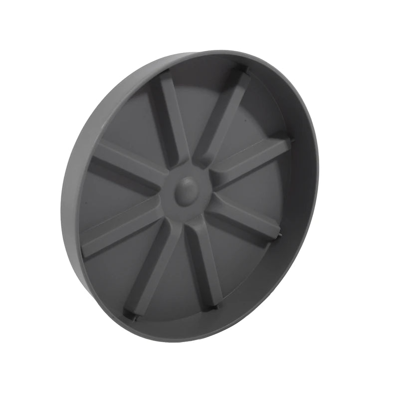 assiettes jardinage modernes plastique vert foncé gris blanc rayons opaques multifonctionnelles