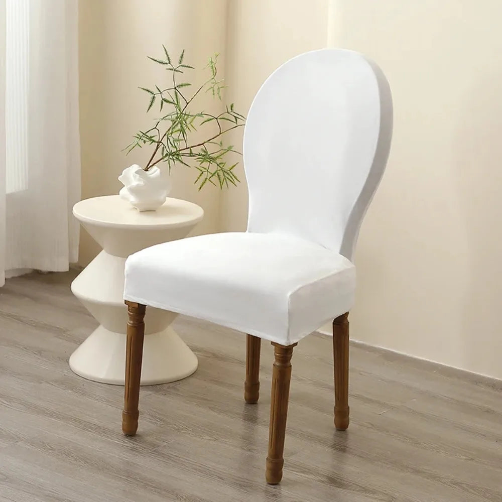 Housse chaise bleu marine blanche adhésive classique extérieur unisexe adulte Polyester Coton