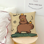 taie d'oreiller coussin cartoon personnages Noël coton polyester 40x40cm 45x45cm 50x50cm 60x60cm fixations