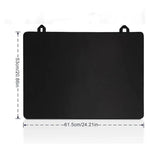 tapis cuisinière moderne noir clips protection antidérapante induction électrique 53cm 61.5cm