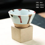 tasses céramique bleu vert beige noir rose artisanal moderne motifs texture respectueux environnement