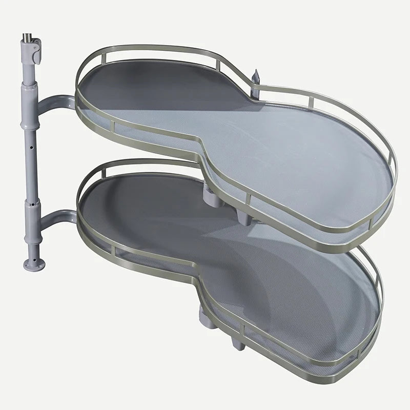 panier cuisine gris moderne pliable coulissant pivotant étages ouverture gauche droite