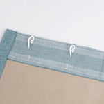 ruban rideau blanc rayures carrés classique 10cm 20m tissu maille accessoire volet polonais moderne