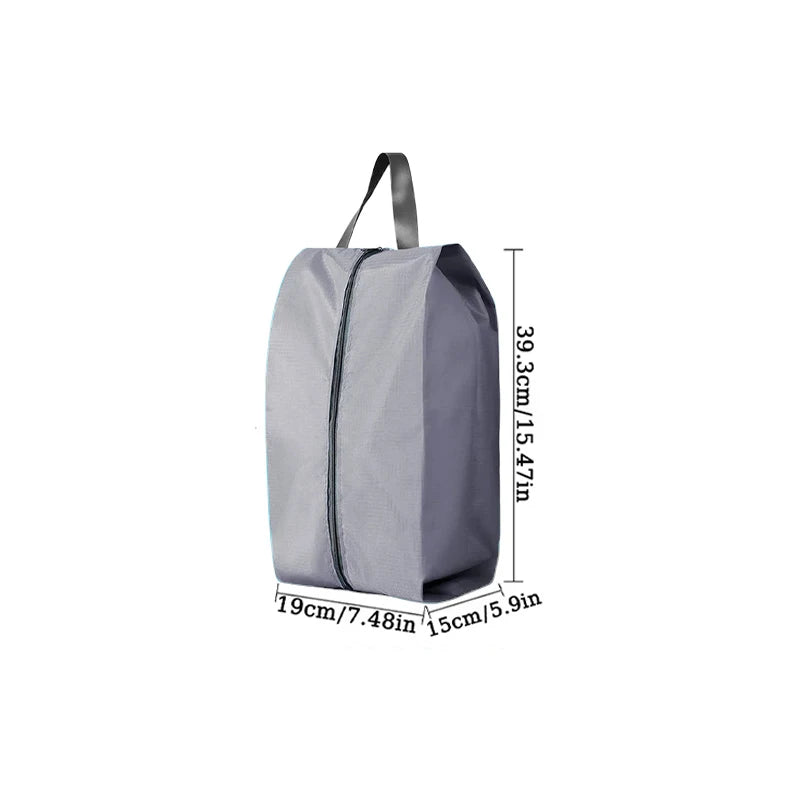 sacs chaussures pliables imperméables multi usages réutilisables modernes portables étanches zippées stockage organisation voyage